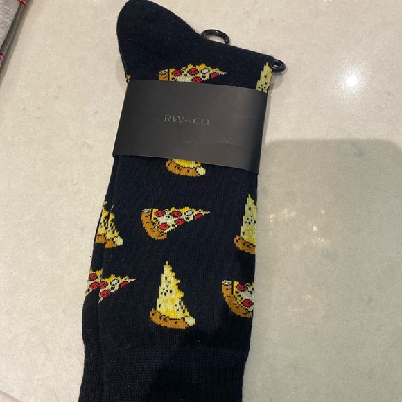 RW&Co Pizza Dress socks - Picture 1 of 1